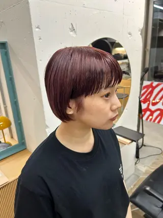 ショート カットモデル募集/ 万代/関谷　朋実のヘアスタイル