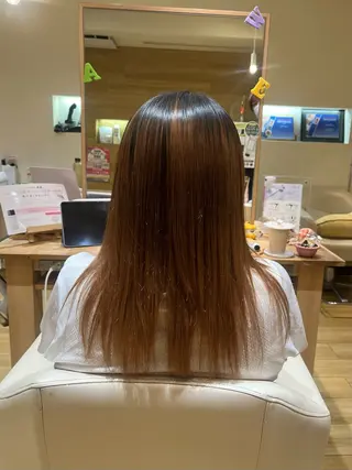 ロング パーマ Luce大宮所属・艶/暖色カラー Ayaka🫧🎀のヘアスタイル