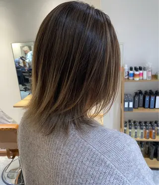 ミディアム 藤田 和輝のヘアスタイル