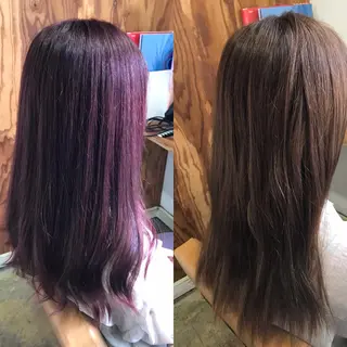 ミディアム カラー 💎髪質改善💎 デザイナーshinのヘアスタイル