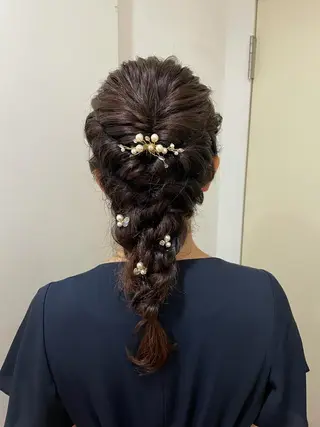 ロング ヘアアレンジ 🦋透明感 艶カラー Rie🦋のヘアスタイル