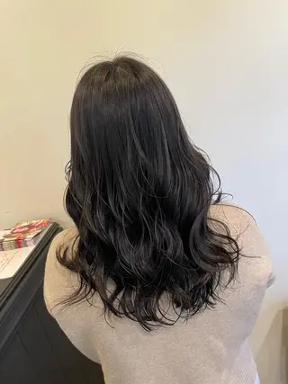 セミロング 亀川蓮 Agu hairのヘアスタイル