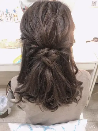 セミロング 六本木/ヘアセット /hairmakeのヘアスタイル