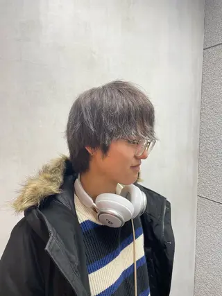 ショート メンズ acroあべの店所属・🧸ブリーチモデル /透明感🎀のヘアスタイル