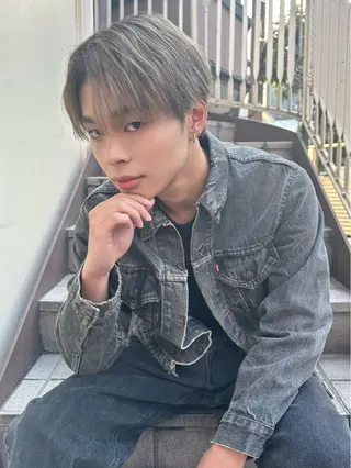 メンズ SALOWIN渋谷caldo店B1所属・岐津公太 メンズ縮毛矯正のプロのヘアスタイル