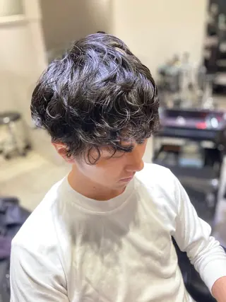 パーマ メンズ 男のスタイル革命 健太郎✂︎のヘアスタイル