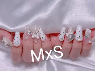 ネイル MxS Nail(長さだし/フィルイン/マグネット/韓国ネイル/ワンホンネイル/ワンカラー)所属・MxS リィリィのネイルデザイン