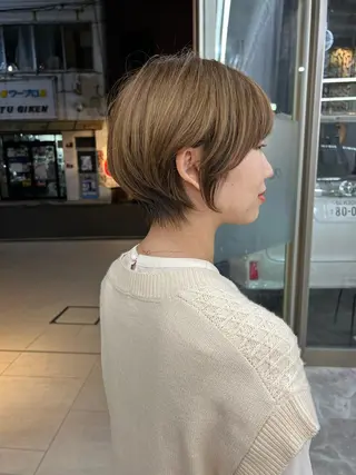 ショート 🫧ふじたまゆ🫧 レイヤーカット✂︎のヘアスタイル