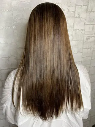 ロング カラー 船津武俊 フナツタケトシのヘアスタイル