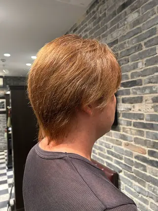 カラー Million Bucks barber shop所属・佐藤 功樹のヘアスタイル