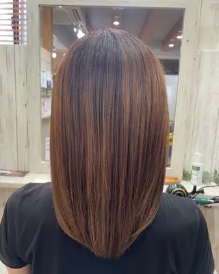 カラー パーマ ヘアアレンジ メンズ キッズ ネイル マツエク・マツパ Saffyハリウッド トリートメント◎のヘアスタイル