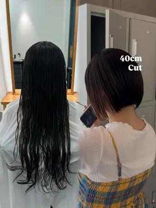 ショート 関 柚花子のヘアスタイル