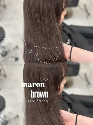 ロング カラー 上品モテヘア🩶 karen🩶のヘアスタイル