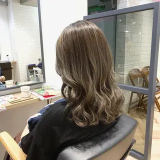 ロング カラー 原山 直人のヘアスタイル