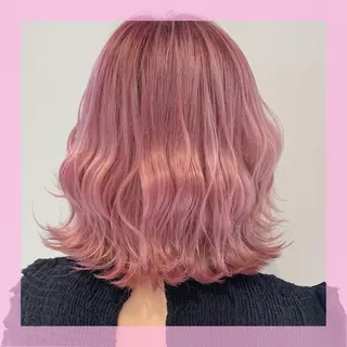 ミディアム カラー ヘアアレンジ topstylist 🖤川辺晴加🖤のヘアスタイル