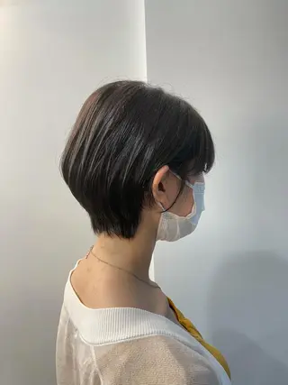 ショート カラー イトウ アキノリのヘアスタイル