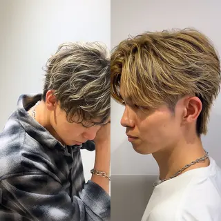 メンズ SALOWIN新宿三丁目所属・新宿/新宿三丁目 メンズ特化GACKTのヘアスタイル