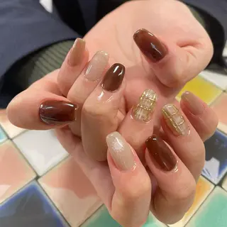 ネイル 奥園 良恵のネイルデザイン