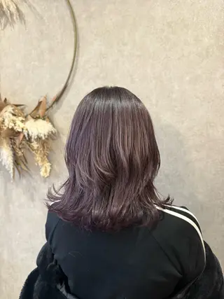 セミロング カラー sea by sion所属・山村 七那のヘアスタイル