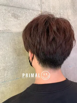 ショート メンズ 佐瀬竜矢PRIMAL /portのヘアスタイル