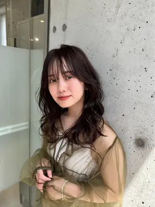 セミロング 🫧伊東　美優🫧 レイヤーカット⭐︎のヘアスタイル
