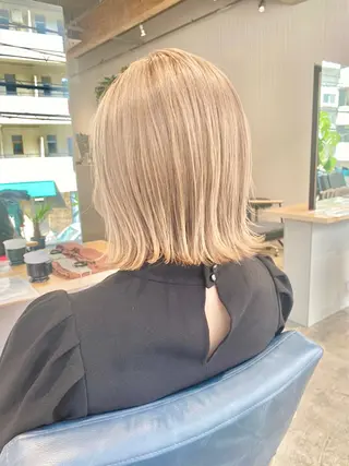 ミディアム Libelle hair salonのヘアスタイル