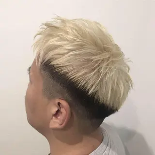 カラー メンズ 無料カットモデル募集 BLINK京橋店のヘアスタイル