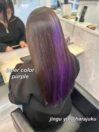 ロング カラー パーマ ヘアアレンジ メンズ ワット 原宿のヘアスタイル