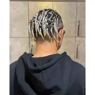 メンズ キッズ BRAIDS💎愛子 大人ハイライト💎のヘアスタイル