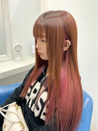 ロング カラー uros.所属・メンズパーマ/ エクステ🌞セナのヘアスタイル