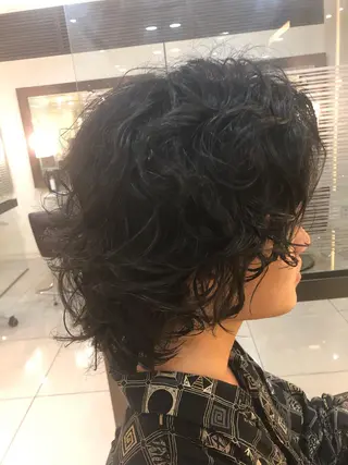 ミディアム メンズ 似合わせ/代表 髪質改善/山田将大のヘアスタイル