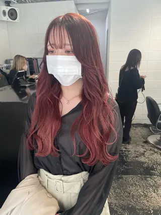 カラー sand 表参道所属・matoi/期間限定 カット無料💟✨のヘアスタイル