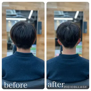 メンズ Aguhair milo森山知幸のヘアスタイル