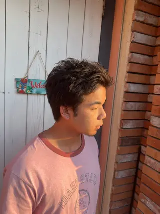 メンズ 髪質改善|縮毛矯正 ◎店長◎Keitaのヘアスタイル