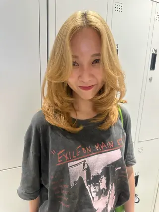 ミディアム 🎀韓国/髪質改善 長野美和🎀のヘアスタイル