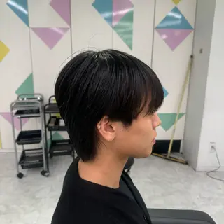 パーマ ヘアアレンジ メンズ ダメージレスハイ トーン💖kanonのヘアスタイル