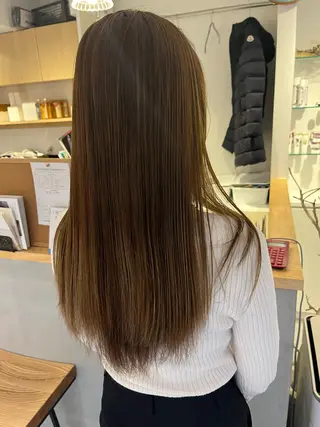 ロング 森本峻介 ボブ/透明感カラーのヘアスタイル