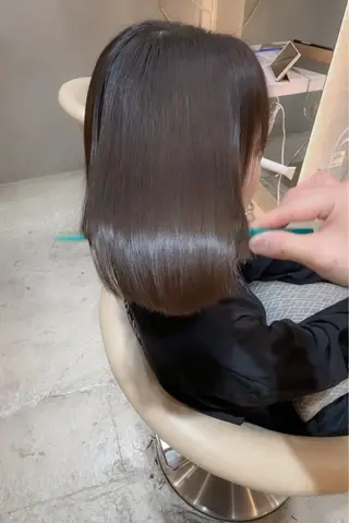 ショート カラー パーマ ボブ/ショート/ 縮毛矯正⚜️工藤昴のヘアスタイル