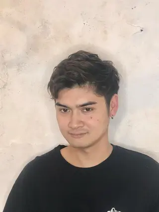 ショート パーマ メンズ Reir_吉祥寺 バンレイカのヘアスタイル