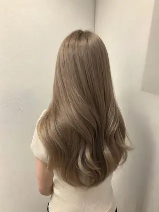 ロング カラー miel hair 新宿店 【ミエル ヘアー】所属・新宿西口から徒歩5分 石橋卓典のヘアスタイル