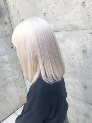 ショート カラー ❄️💛エクステ ブリーチ❄️yukiのヘアスタイル