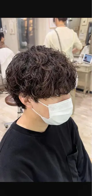 ショート パーマ メンズ メンズStylist 山根慧のヘアスタイル
