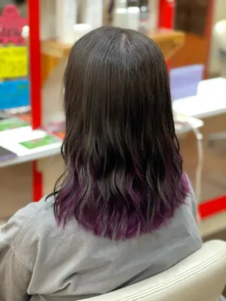 セミロング たけい ゆうきのヘアスタイル