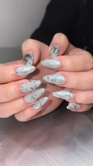 ネイル 👽個性派ネイル🎀 komachiのネイルデザイン