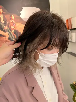 ミディアム カラー 🌛ダブルカラー 🌜SAYAKAのヘアスタイル