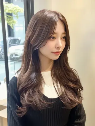 セミロング 誠也/唯一無二の ルーツカラーのヘアスタイル