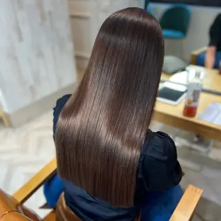 ロング 縮毛矯正 髪質改善🎀カノンのヘアスタイル