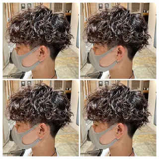 パーマ メンズ 💎髪質改善／艶髪 荻原💎のヘアスタイル