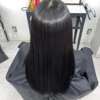 ロング カラー ななみ.⋆𝜗𝜚 艶カラー/まつパのヘアスタイル