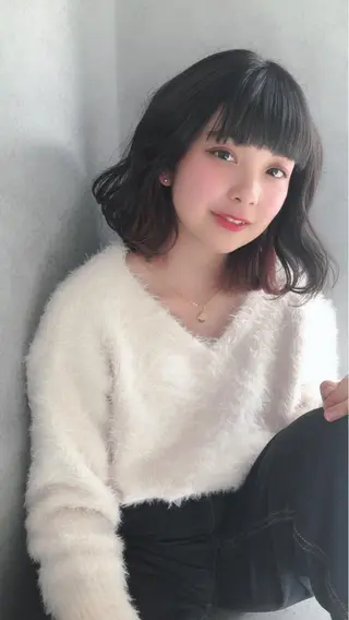 ミディアム SALOWIN池袋店 🌿harukaのヘアスタイル